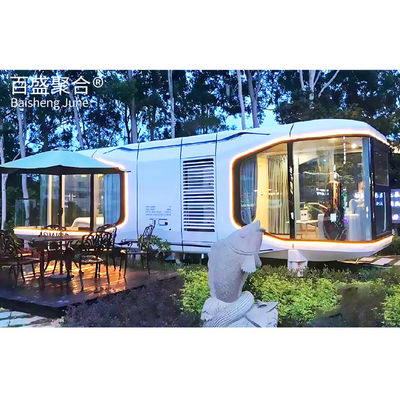 Mobile Space Capsule House z dostosowanymi kombinacjami kolorów