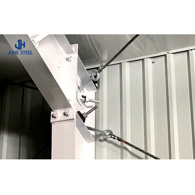 Składy metalowe dla budownictwa konstrukcji ze stali lekkiej Ramy konstrukcyjne dla budynków prefabrykowanych