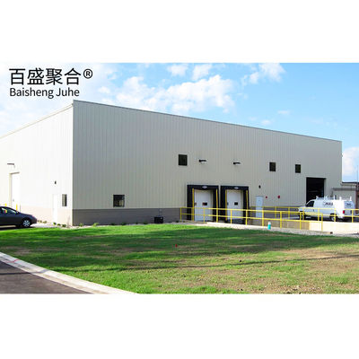 Wykonanie konstrukcji stalowych Q235 Q355B Prefabrykowane ramy metalowe magazynów