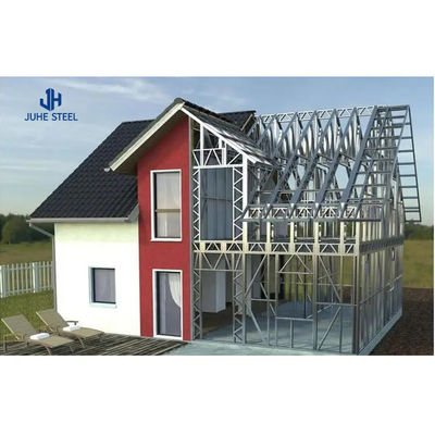Q235Q345 Budowa stalowa Dom prefabrykowany z szybką instalacją i materiałem niskoemisyjnym