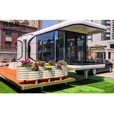 Transport i ładunek Uproszczony 20ft Flat Pack Container House For Space Capsule Living