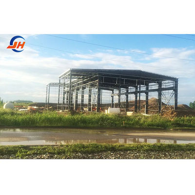 Lekki budynek prefabrykowany warsztaty konstrukcji stalowych z C.Z kształt