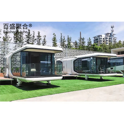 Transport i ładunek Uproszczony 20ft Flat Pack Container House For Space Capsule Living