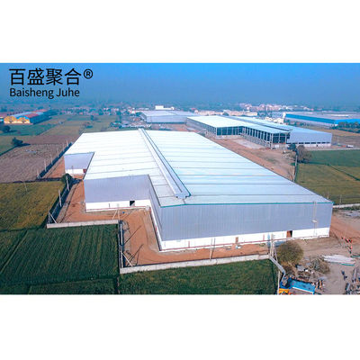Mały projekt Prefab Light Steel Building Metal Warehouse Workshop z normą AiSi