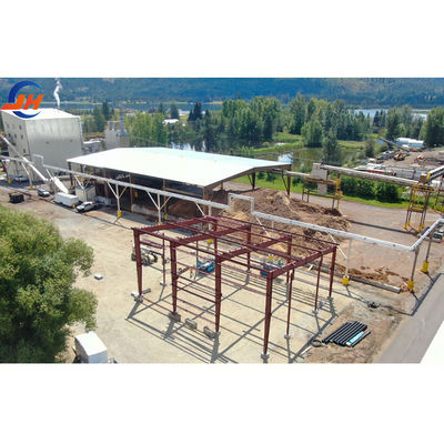 Korumpowane stalowe płyty dachowe prefab Light Steel Frame Workshop for Plant and Office