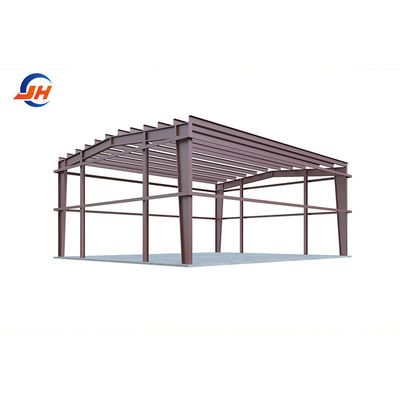 Korumpowane stalowe płyty dachowe prefab Light Steel Frame Workshop for Plant and Office