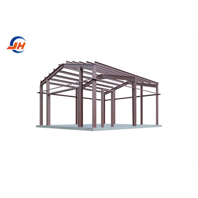 Korumpowane stalowe płyty dachowe prefab Light Steel Frame Workshop for Plant and Office
