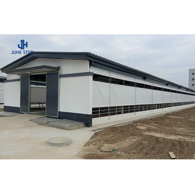 Single Steel Sheet Farm Steel House for Livestock Shelter in Agricultural Metal Buildings (Dom stalowy dla zwierząt w budynkach rolnych)