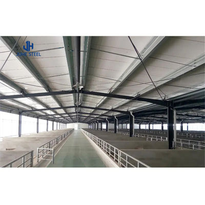 Single Steel Sheet Farm Steel House for Livestock Shelter in Agricultural Metal Buildings (Dom stalowy dla zwierząt w budynkach rolnych)