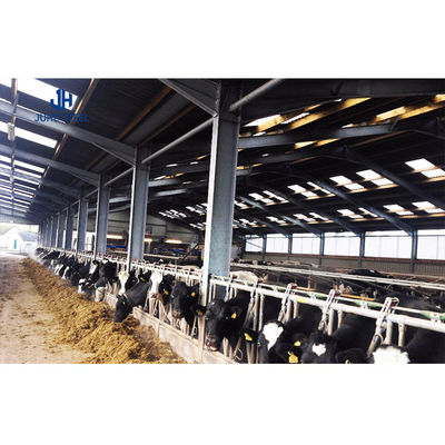 Single Steel Sheet Farm Steel House for Livestock Shelter in Agricultural Metal Buildings (Dom stalowy dla zwierząt w budynkach rolnych)