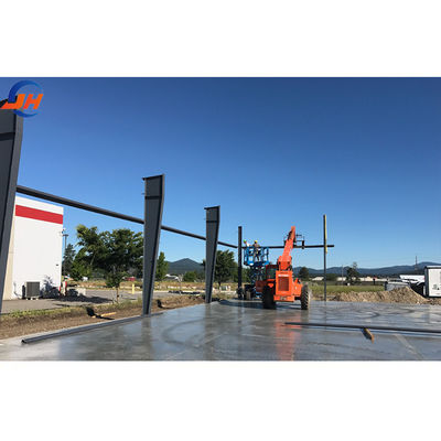 15*30*3 Prefabrykowane stalowe ramy magazynów materiały budowlane o lekkiej konstrukcji
