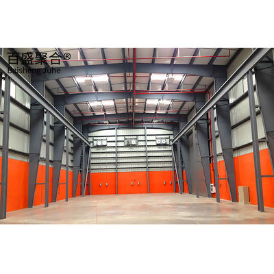 Standardowy ASTM Galwanizowany na gorąco H Beam Metal Frame Steel Frame Warehouse Fabrication