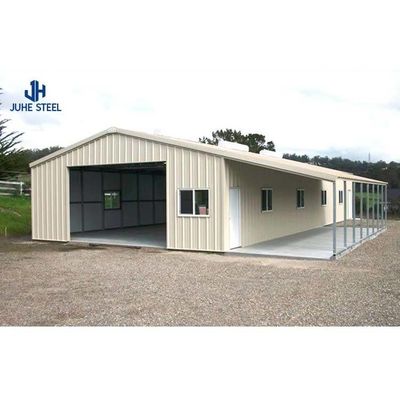 Szybkie instalowanie prefabrykowane stajnie konne konstrukcja stalowy dom prefabrykowany dla budynków rolnych