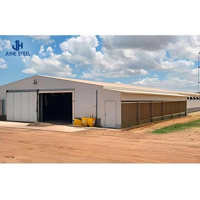Szybkie instalowanie prefabrykowane stajnie konne konstrukcja stalowy dom prefabrykowany dla budynków rolnych
