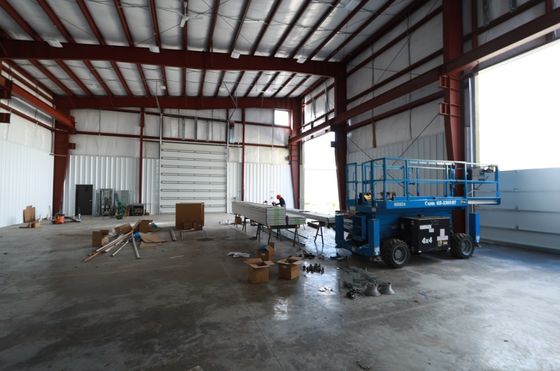 Ameryka Południowa Steel Structural Steel Frame Workshop dla stali niskówęglowej Q235B/Q345B