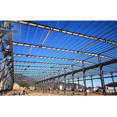 Trwałe GB Standard Q235B Q355B Prefabrykowane budynki stalowe do warsztatów magazynowych