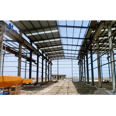 Q235B Okno ze stopu aluminium Praktyczna konstrukcja stalowa Budynek Długa struktura siatkowa