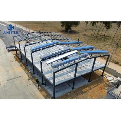 Q235B Okno ze stopu aluminium Praktyczna konstrukcja stalowa Budynek Długa struktura siatkowa