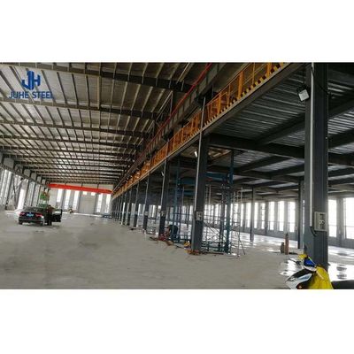 Łatwa stal Q355 Q235 Ramka Prefab Structure Hangar dla magazynu Warsztaty Dom