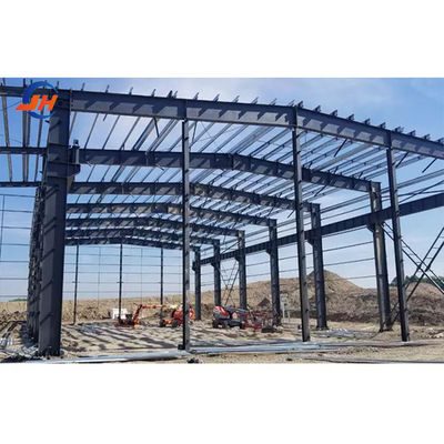 Łatwa stal Q355 Q235 Ramka Prefab Structure Hangar dla magazynu Warsztaty Dom