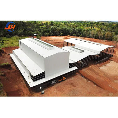 Q235 Q355B Stalowe Metalowe ramy konstrukcyjne Prefabrykowane materiały budowlane do warsztatów