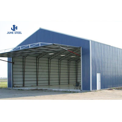 Przystępna cena prefabrykowana konstrukcja stalowa hangar samolotów z certyfikatem ISO9001 2008/CE/BV