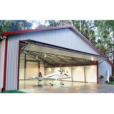 Przystępna cena prefabrykowana konstrukcja stalowa hangar samolotów z certyfikatem ISO9001 2008/CE/BV