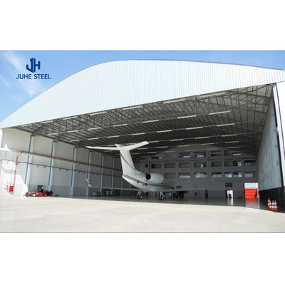 Przystępna cena prefabrykowana konstrukcja stalowa hangar samolotów z certyfikatem ISO9001 2008/CE/BV