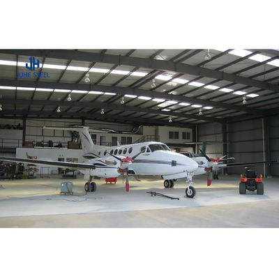 Hangar statków powietrznych budynek konstrukcji stalowej z tolerancją okien z stopów aluminium ±1%