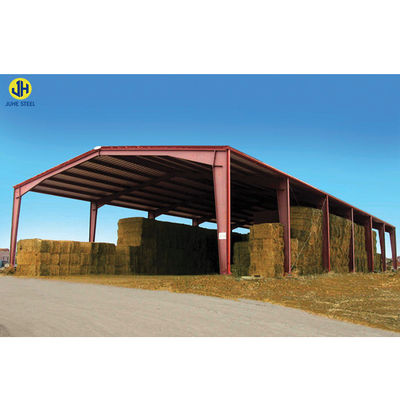 Tolerancja ± 1% Customized Light Steel Structure Farm Shed Storage Warehouse Budowla
