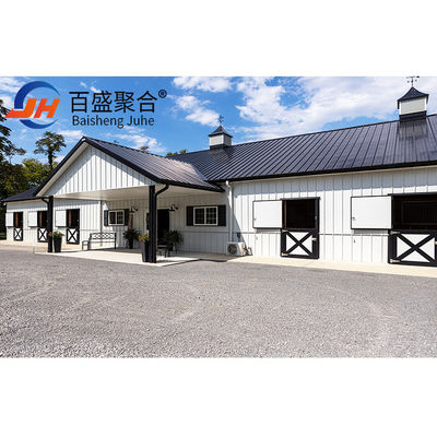 Tolerancja ± 1% Customized Light Steel Structure Farm Shed Storage Warehouse Budowla