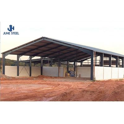 Tolerancja ± 1% Customized Light Steel Structure Farm Shed Storage Warehouse Budowla
