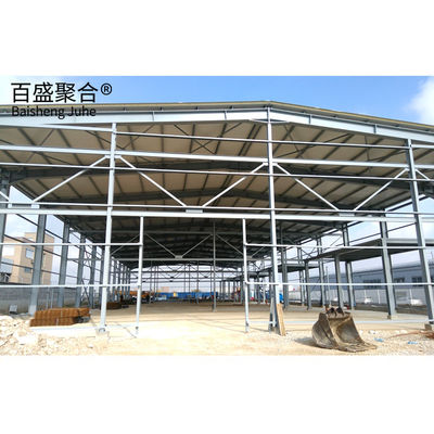 Wielokondygnacyjny budynek Steel Hall Purlin C.Z Shape Steel Channel Light Industrial Building