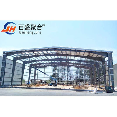 Solidne H-formy stalowe Beam Metal Building Steel Structure Warehouse dla standardu AiSi