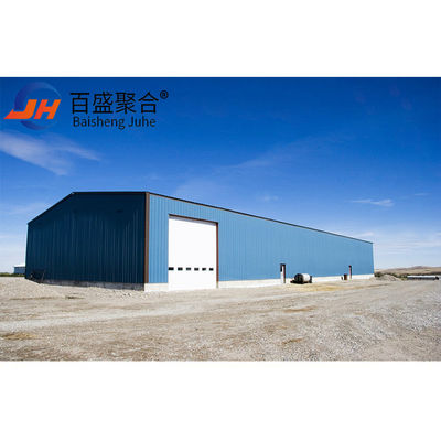 Light Steel Structure Prefabricated Warehouse Building With C.Z Shape Steel Channel Purlin Wykonanie z podkładki stalowej