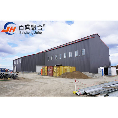Light Steel Structure Prefabricated Warehouse Building With C.Z Shape Steel Channel Purlin Wykonanie z podkładki stalowej