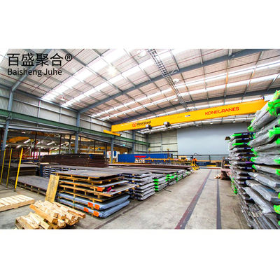 Duży budynek stalowy dla warsztatów prefabrykowanych w Hebei Shandong