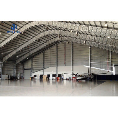 Łatwość konstrukcja stalowa hangar samolotów ramka metalowa do hangaru nowoczesny dostosowany