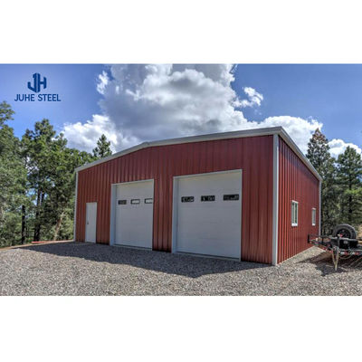 Q235B/Q345B Low Carbon Steel Metal Garage Shed Building with Prefabricated Structure (Budowa garażowa z prefabrykowaną strukturą)