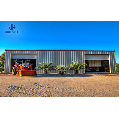 Q235B/Q345B Low Carbon Steel Metal Garage Shed Building with Prefabricated Structure (Budowa garażowa z prefabrykowaną strukturą)