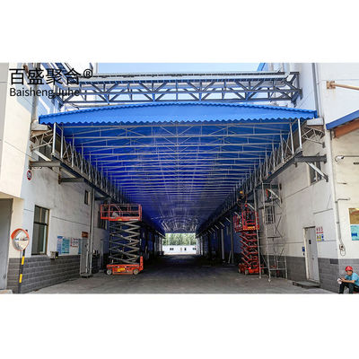 Materiał stalowy wyciągający się carport składany garaż namiot awing dla przyczepy i carport