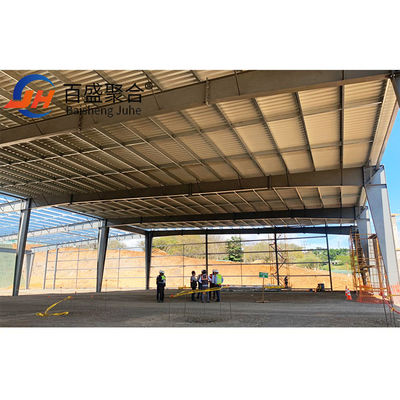 Aluminiowy stopu okna prefabrykowane magazynowanie Design lekki Metal Trwałe warsztaty prefab
