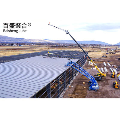 Prefabrykowany Steel Metal Frame Structure Warehouse z Light Type i AiSi Standardem