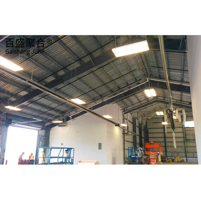 Q355 Q235B Prefabrykowane budynki stalowe Magazyny metalowe Warsztaty hangary Salony Samochowy magazyn