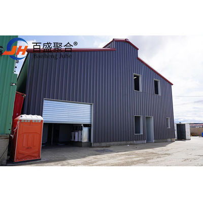 Q355 Q235B Prefabrykowane budynki stalowe Magazyny metalowe Warsztaty hangary Salony Samochowy magazyn