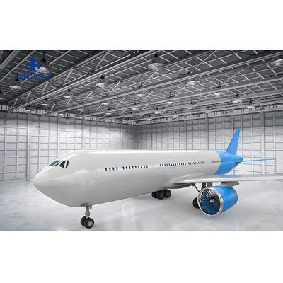 AiSi Q235 Q345B Prefabrykowana konstrukcja stalowa Skład Warsztaty hangar