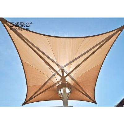 800-1300GSM tkanina powlekana PVC Membrana architektoniczna Struktura cienia membrany