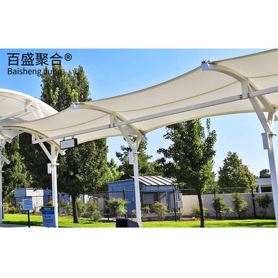 PTFE Architektoniczna tkanina namiot cieniowy schód struktury membranowej do krajobrazu