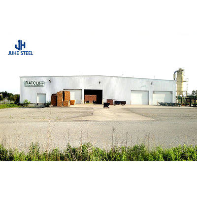 Q235B/Q345B Grade Prefabricated Metal Shed With One Level for Easy Build Light Steel Hall (Wydział metalowy prefabrykowany z jednym poziomem do łatwego budowy hali stalowej)