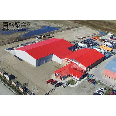 Q235/Q345B Grade Steel Structure Warehouse Building for Prefab Storage Construction (Budowa składowa ze stali prefabrykowanej)